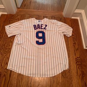 Javier Baez 2016 World Series Cubs Jersey